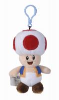 Plyšová klíčenka Super Mario, 12,5 cm, 5 druhů, DP12